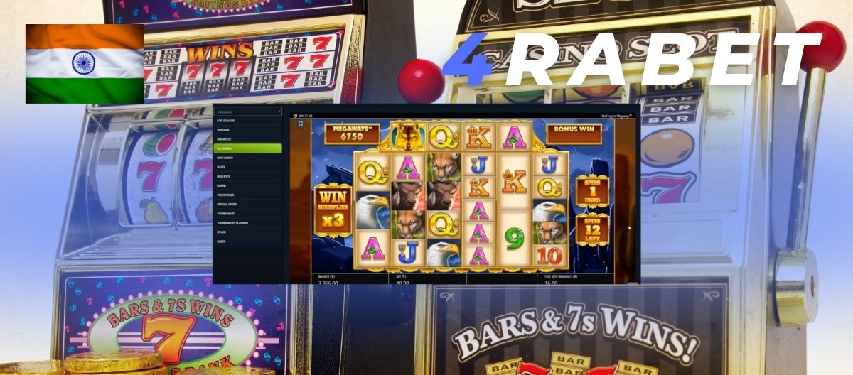 4rabet India casino online gambling review